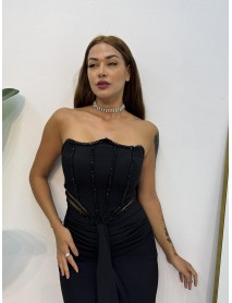 BONCUK ISLEMELI KREP BALIK ABIYE