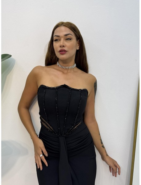 BONCUK ISLEMELI KREP BALIK ABIYE