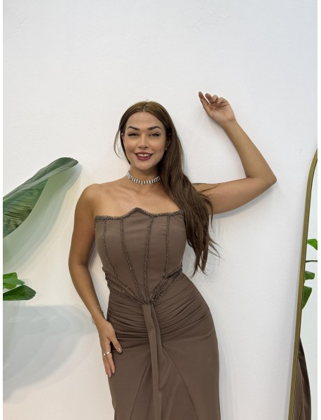 BONCUK ISLEMELI KREP BALIK ABIYE