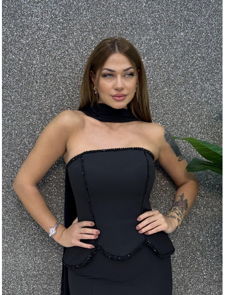 BONCUK ISLEMELI KREP BALIK ABIYE