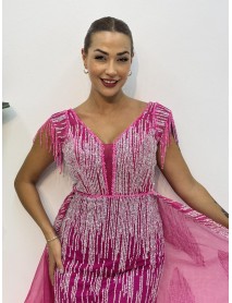 KALIN ASKILI PELERINLI BALIK ABIYE