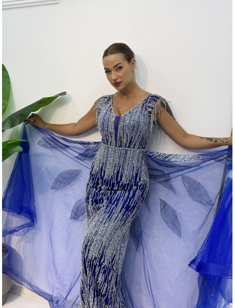  KALIN ASKILI PELERINLI BALIK ABIYE