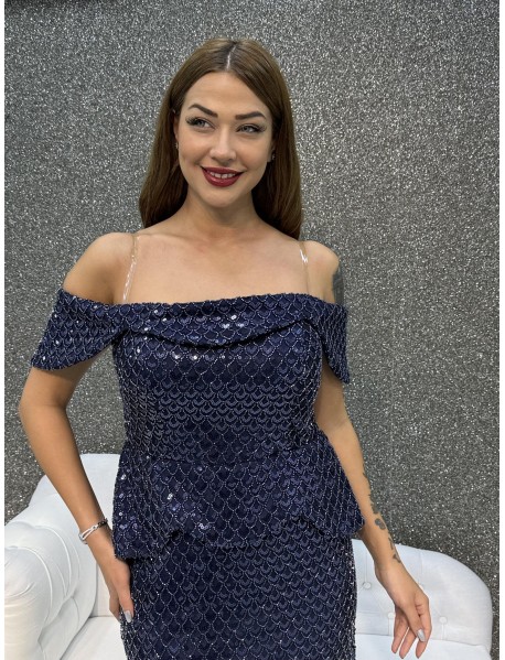 STRAPLEZ BONCUK ISLEMELI BALIK ABIYE